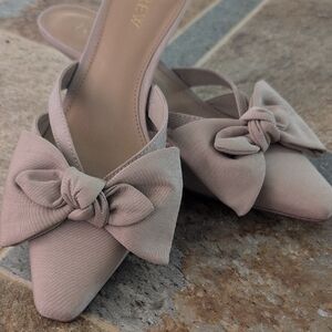 J. Crew Women's Bow Mules